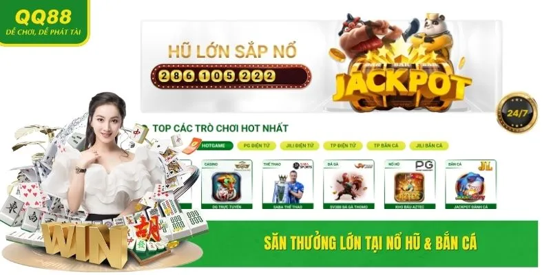 Săn thưởng hấp dẫn tại Nổ hũ & Bắn cá