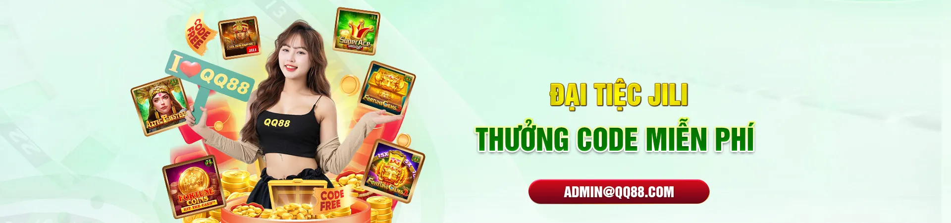 QQ88 đại tiệc banner